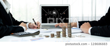 Generative AI virtual assistant tools for prompt engineer and end user brisk 128686883