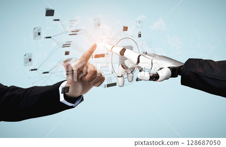 AI Managing Digital Document Management Workflow Vouch 128687050