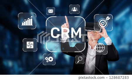 Innovative CRM Solutions for Effective Customer Relationship Management in the Digital Age with Virtual Reality Technology and Interactive Interfaces XDMCP 128687283