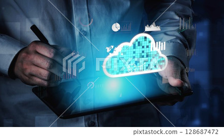 Cloud Computing Strategy to Power Digital Business Growth Thunk 128687472
