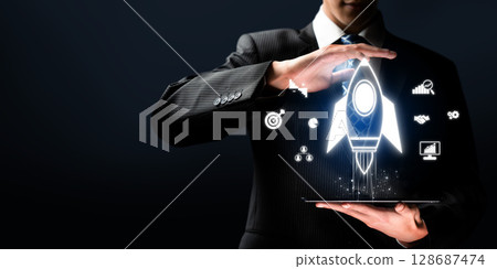 Business growth and startup launch concept EIDE Business growth and startup launch concept EIDE 128687474