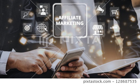 Affiliate Marketing Strategy Online Promotion for Passive Income Growth Muxer 128687535