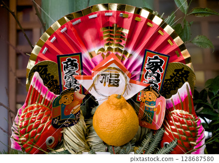 色彩繽紛的裝飾很漂亮 128687580