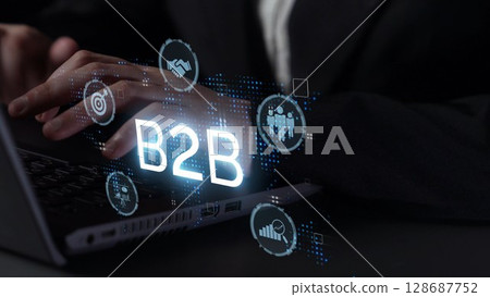 B2B Growth Strategy for Business-to-Business Market Success Muxer 128687752