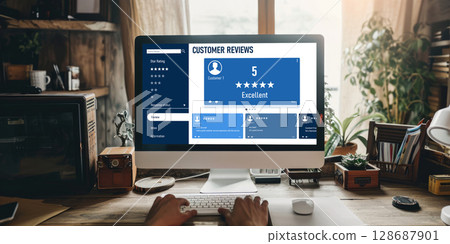 Customer experience and review analysis by brisk computer software Customer experience and review analysis by brisk computer software 128687901