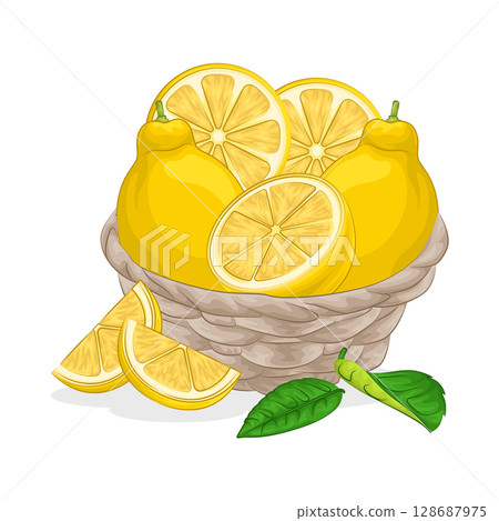 Illustration of Lemon Illustration of Lemon 128687975