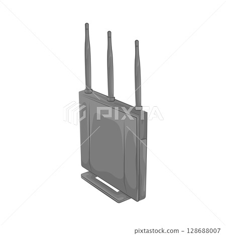 Illustration of Router 128688007