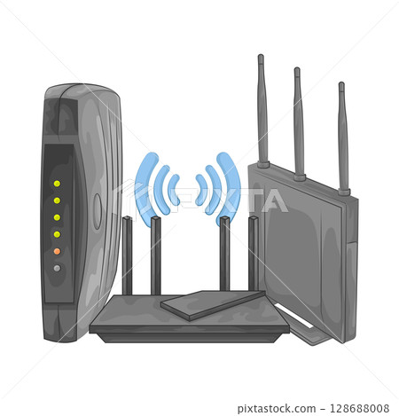 Illustration of Router 128688008