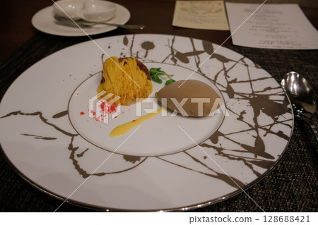 A delicious dinner course at your hotel A delicious dinner course at your hotel 128688421