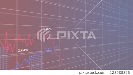 Image of data processing over black background Image of data processing over black background 128688836