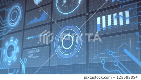 Image of scope scanning and data processing over digital interface 128688854
