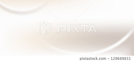 Soft beige gradient background fabric. Creamy silk texture with pearl colors for elegant abstract wedding backdrop. Horizontal metallic cover with a subtle wavy pattern. Pale beige gradation vector Soft beige gradient background fabric. Creamy silk texture with pearl colors for elegant abstract wedding backdrop. Horizontal metallic cover with a subtle wavy pattern. Pale beige gradation vector 128689831