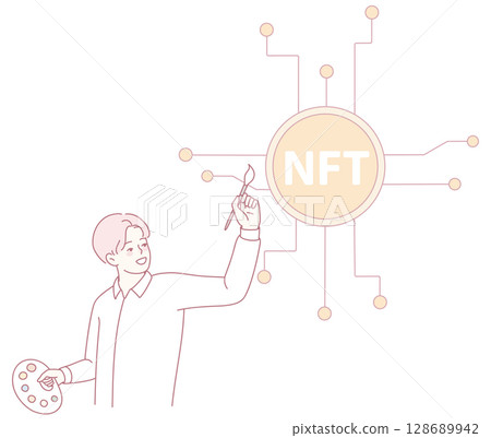 A Talented Artist is Creating NFTs to Be Part of the Digital Art Revolution Today 128689942