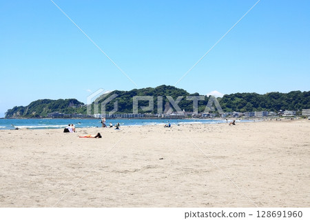 Kamakura Beach, Yuigahama Coast Kamakura Beach, Yuigahama Coast 128691960