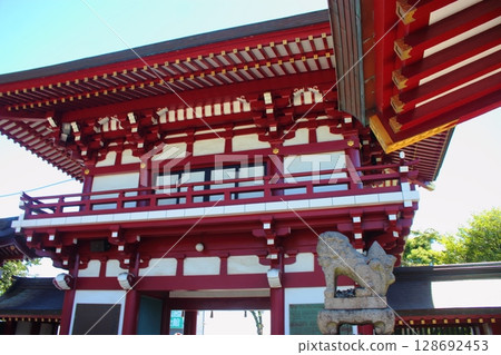Shinozaki Hachiman Shrine in Kitakyushu Shinozaki Hachiman Shrine in Kitakyushu 128692453