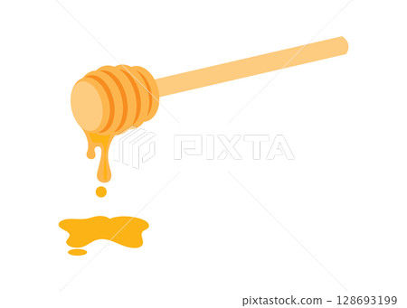 Honey drip icon stock illustration 128693199