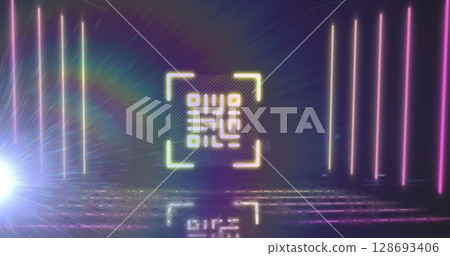 Image of text with globe and network of connections Image of text with globe and network of connections 128693406