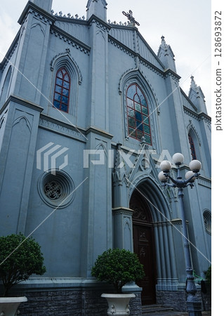 越南 海防 海防大教堂 越南 海防 海防大教堂 128693872