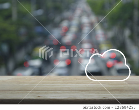 Technology cloud computing concept Technology cloud computing concept 128694253