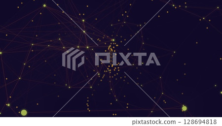 Image of moving shapes on black background Image of moving shapes on black background 128694818