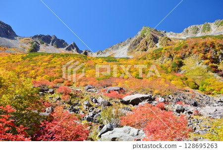 Kaoru Serizawa的秋葉和穗高山峰 Kaoru Serizawa的秋葉和穗高山峰 128695263