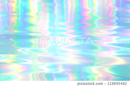 Summer colorful water surface background texture 128695482