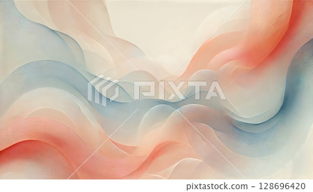 Colorful wave background 128696420
