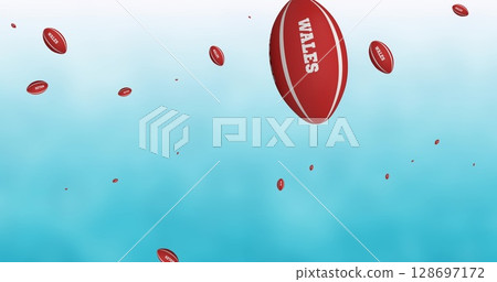 Image of text with globe and network of connections 128697172