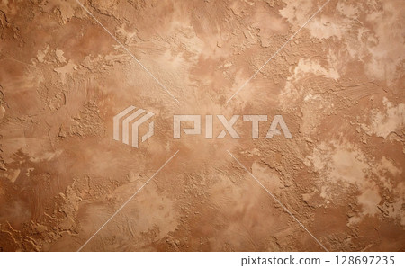 Brown wall background texture 128697235