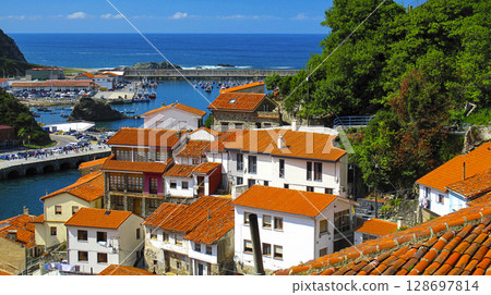 Cudillero, Spain Cudillero, Spain 128697814