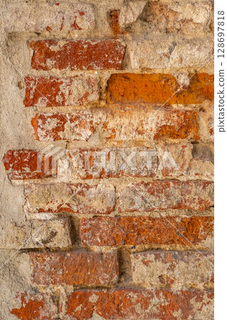 Brick Wall Background 128697818