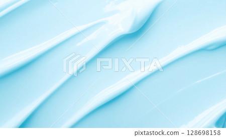 Light blue cream texture background material 128698158