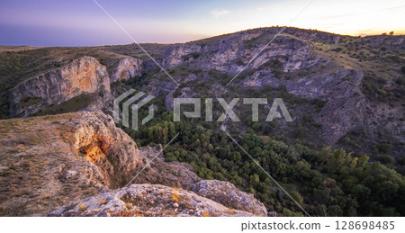 Viewpoint of Pelegrina, Spain Viewpoint of Pelegrina, Spain 128698485