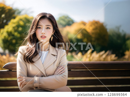 Looking at women Looking at women 128699364