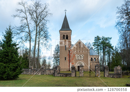Garsene Evangelical Lutheran Church, Latvia 128700358