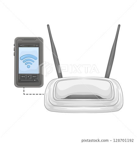 Illustration of Router  128701192