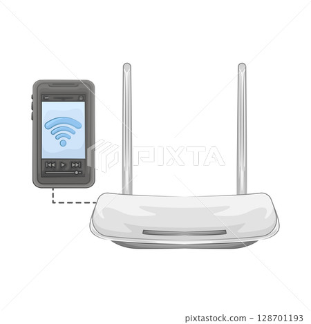 Illustration of Router  128701193