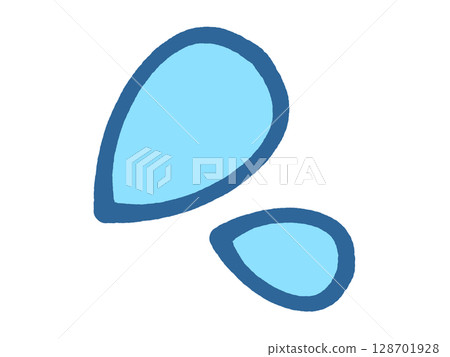 濺汗的插圖素材 濺汗的插圖素材 128701928