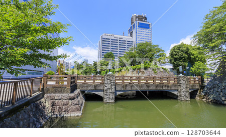 Summer at Suruga Castle 128703644