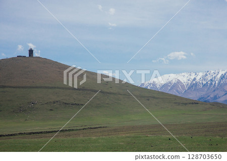 landscape on mountains and forest in Armenia landscape on mountains and forest in Armenia 128703650