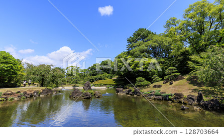 Summer at Suruga Castle Summer at Suruga Castle 128703664
