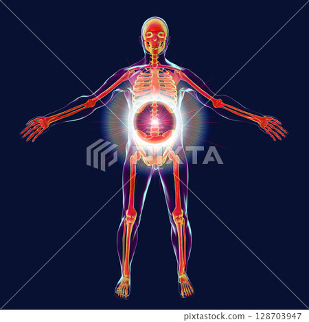 Spinal disease treatment concept 128703947