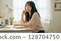 一個擔心的女人 128704750