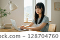 一個擔心的女人 128704760
