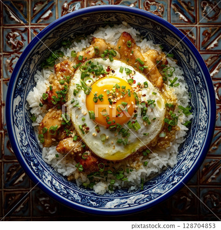 蛋捲雞肉飯 蛋捲雞肉飯 128704853