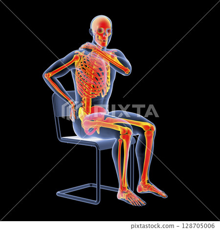 Human spine pain, backache, back pain 128705006