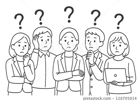 集體思考的例證 集體思考的例證 128705814
