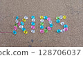 用玩具製作的彩色兒童 128706037