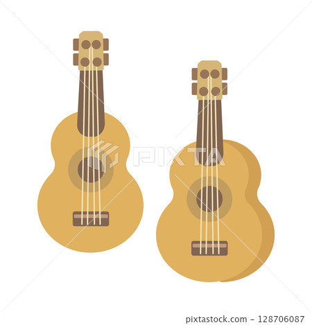 尤克里裡插圖 128706087