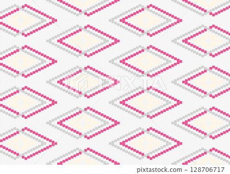 Japanese-inspired dot pattern tile background 128706717